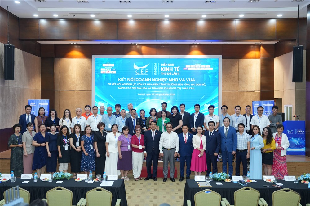 Diễn đàn kinh tế thủ đô CEF II 27/08/2026