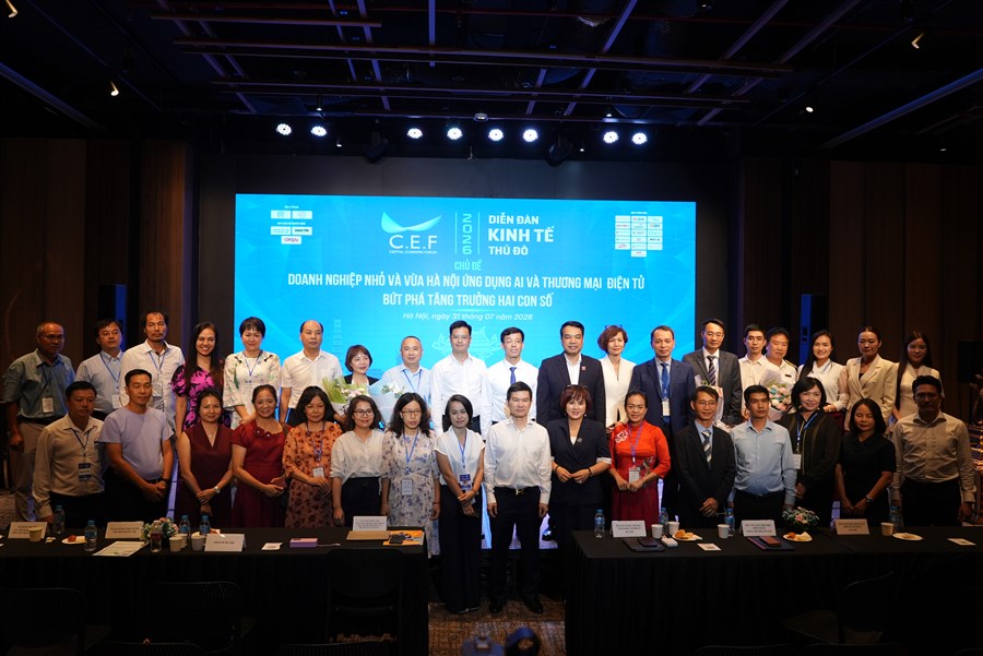 Diễn đàn kinh tế Thủ đô 2026: Ứng dụng AI và thương mại điện tử là 'đòn bẩy' bứt phá tăng trường