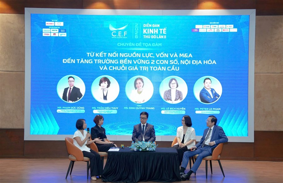 Diễn đàn Kinh tế Thủ đô kết nối doanh nghiệp, thúc đẩy đầu tư và hợp tác, tham gia chuỗi giá trị toàn cầu