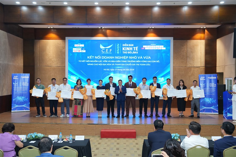 Diễn đàn Kinh tế Thủ đô lần thứ II: Mở rộng không gian kết nối, chắp cánh cho doanh nghiệp nhỏ và vừa vươn tầm