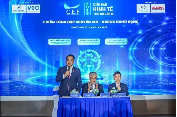 CEF III 2026: Hà Nội cần nguồn nhân lực chất lượng cao để biến lợi thế thành giá trị tăng trưởng kinh tế